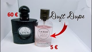 Parfum Dupes La Rive  YSL Black Opium Dupe  teuer vs günstig [upl. by Ettennaj]