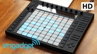 Ableton Push Hardware Review  Engadget [upl. by Lenoil]