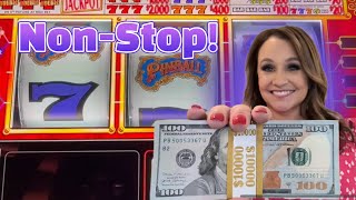 Unstoppable Winning Streak On Pinball Slot Machine With Nonstop Bonuses [upl. by Haimorej]