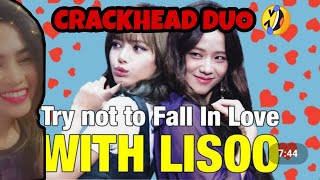 LISOO BLACKPINK LISA AND JISOO CRACKHEAD DUO REACTION VIDEO  MISS A CHANNEL [upl. by Anastasius]