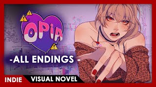 Opia  FULL PLAY All Endings [upl. by Ellehcsar]