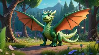 Aldwyn the Dancing Dragon  Family Stories for Kids  Animated Read Aloud Kids Books  Vooks [upl. by Landau]