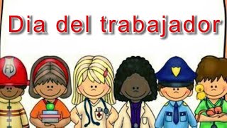 Actividades para el dia del trabajador  Las profesionesutensilios y lugar de trabajo 👩‍🏫 👨‍🚒 [upl. by Francesca]