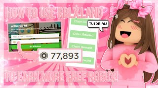 How to USE FREE ROBUX WEBSITE 2023 [upl. by Nowahs582]