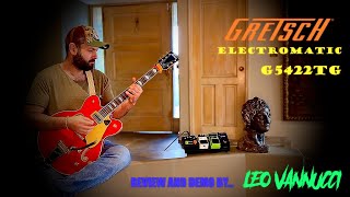 Gretsch Electromatic G5422TG hollowbody guitar  Review and demo by Leo Vannucci [upl. by Cailly]