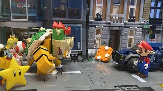 Mario VS Bowser Scene In Lego The Super Mario Bros Movie [upl. by Tavish798]