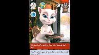 SCARY DO NOT CALL TALKING ANGELA AT 3 AM I LOST MY VOICE [upl. by Lleinnad]