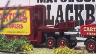 Carters Steam Fair Foden Generator Tractor amp Low loader Unboxing Atlas Editions [upl. by Chloras]