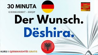 30 Minuta Mëso Gjermanisht me Dialog dhe Perkthim Shqip A1 A2 B1 [upl. by Ahsiri]