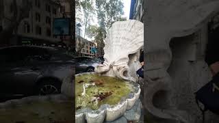 Fontana de la Avispa en Barberini Rm 🇮🇹 shorts shortvideo travel roma [upl. by Lorrin411]