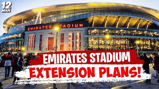 Its Happening 🔥 Emirates Stadium Renovation Plans Revealed 🔥 [upl. by Osborn]