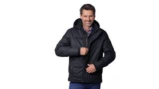 Glattsand Herren Winterjacke im WollLook  233910  Vorteilshop [upl. by Enerak]