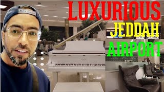 Luxurious Alfursan Lounge Review in Jeddah Airport [upl. by Ednil]