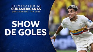 SHOW DE GOLES  FECHA 10  ELIMINATORIAS SUDAMERICANAS [upl. by Adnwahsor]