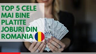 TOP 5 Joburi cu cele mai mari SALARII din Romania [upl. by Grissom]