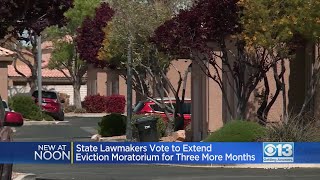 California Lawmakers Extend Eviction Moratorium For 3 More Months [upl. by Fredra]