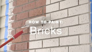 How to paint exterior brick walls [upl. by Kinney]