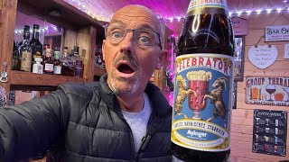 Ayinger Celebrator dark doppelbock beer 67 ABV  A stunning beer  spenowaffle [upl. by Annoeik]