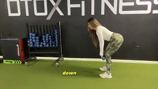 How To Do A Dumbbell Deadlift [upl. by Bilicki136]