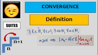 SUITES  CONVERGENCE  Définition [upl. by Atina]