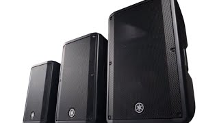 Yamaha DBR Series Powered Loudspeakers A First Look [upl. by Geraldina92]