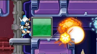 WiiU Gameplay  Mighty Switch Force Hyper Drive Edition [upl. by Kciredes347]