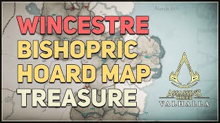 Wincestre Bishopric Hoard Map Treasure Assassins Creed Valhalla [upl. by Ilah]