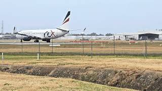 Rex Airlines VHRQC B737 very sad day for South Australian Aviation the last one to leave Australia [upl. by Esirehc]