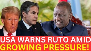 RUTOS CRISIS as USA Issues TOUGH Demands After TRUMPs Victory [upl. by Jeconiah]