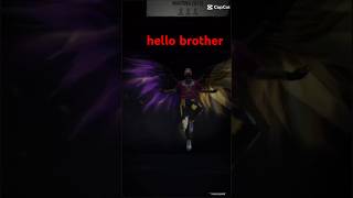 hello brother 🥴ff mobilegaming freefirelovers booyah [upl. by Immot]