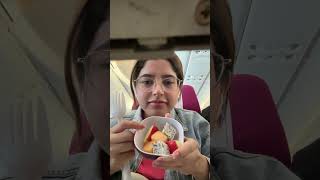 let’s go to bangkok amp rating thai airways food shorts [upl. by Etnahs]