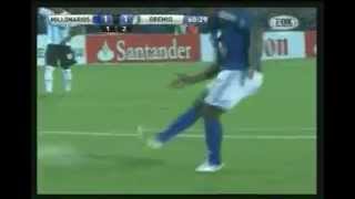 Gol de Wilberto Cosme Mil  Millonarios 1  Gremio 1  Copa Sudamericana 2012 [upl. by Themis626]