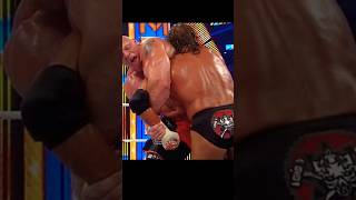 Brock Lesnar vs triple h fight WWE shot YouTube shorts [upl. by Lrac]