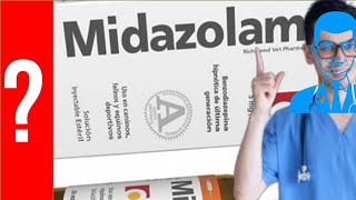 MIDAZOLAM para que sirve el Midazolam Y MAS 💊 sueño aliviar la ansiedad [upl. by Lekkim903]