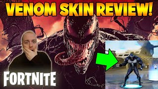 VENOM SKIN IN FORTNITE REVIEW  GAMEPLAY IS IT WORTH IT  Noology [upl. by Ed]