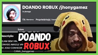 DOANDO ROBUXlive infinita JOGANDO COM INSCRITOS roblox shorts [upl. by Giulietta121]