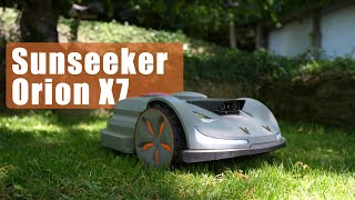 Sunseeker X7 best robot mower of 2024 [upl. by Elocen]