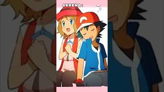 ash x serena😍amourshippingshorts short shortsfeed youtubeshorts ytfeed viralshorts anime [upl. by Eboj]