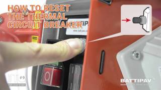 9 HOW TO Reset the thermal circuit breaker [upl. by Fisher284]