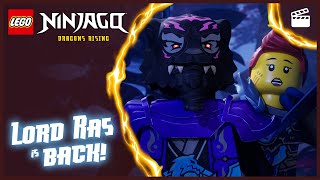 Ras at Shadow Dojo  LEGO NINJAGO® Dragons Rising  Season 2 [upl. by Clougher]