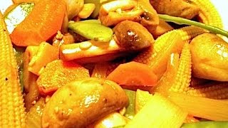 Braised Vegetables  How to Cook Vegetable  Easy Vegetable Recipe  Panlasang Pinoy [upl. by Attekram]