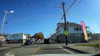 Driving in North Providence Rhode Island [upl. by Acsecnarf]