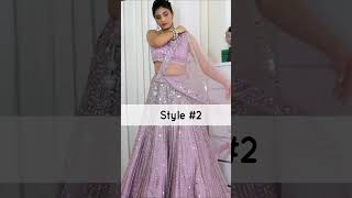 Easy Lehenga Dupatta Drapes For Wedding Season [upl. by Rosalba]