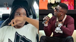 Boosie Daughter Ivy Gets Emotional Over Comments He Made During Interview On Caresha Please 😢 [upl. by Prudie]