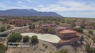 SOLD 10 Kachina Lane Placitas NM 87043  Rich Cederberg 505 8035012 [upl. by Eirrol]