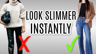 Surprising Slimming Style Secrets for Women Over 40 Revealed  How to Dress Thinner [upl. by Yvonne]