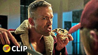 Pizza Delivery Scene  Deadpool 2016 Movie Clip HD 4K [upl. by Nitsirt]