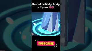 Mighty Dialga the god of time 🕰️ pokemon shorts gaming animation [upl. by Averyl]