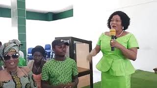 Hapening Now Live at the SLPP Party Headquarters Madam Fatmata Kamara former APC member fro [upl. by Pfosi]