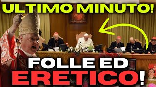 LEADER CATTOLICI rimproverano PAPA FRANCESCO per il suo SINODO DIABOLICO [upl. by Arymahs]